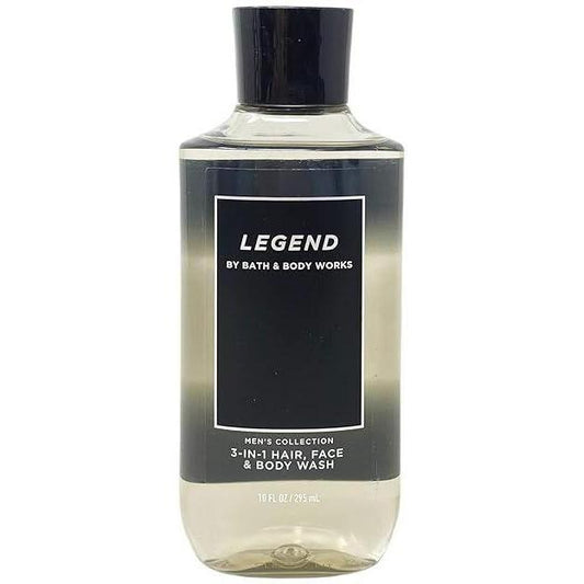 Bath & Body Works-Bath and Body Works Legend 3-in-1 Hair, Face & Body Wash (Men's Collection) 10 Fl Oz / 295 ML-