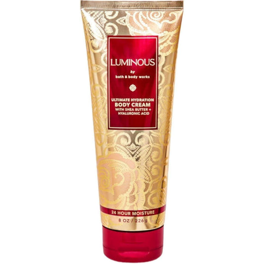 Bath & Body Works-Bath and Body Works Luminous Ultimate Hydration Body Cream (8 OZ / 226 g)-