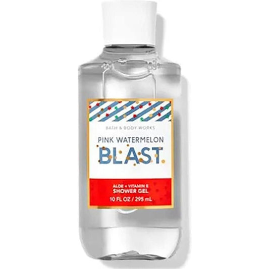 Bath & Body Works-Bath and Body Works Pink Watermelon Shower Gel (10 FL OZ / 295 mL)-