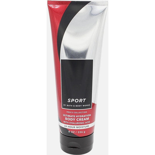 Bath & Body Works-Bath and Body Works Sport Ultimate Hydration Body Cream (Men's Collection) 8 OZ / 226 G-