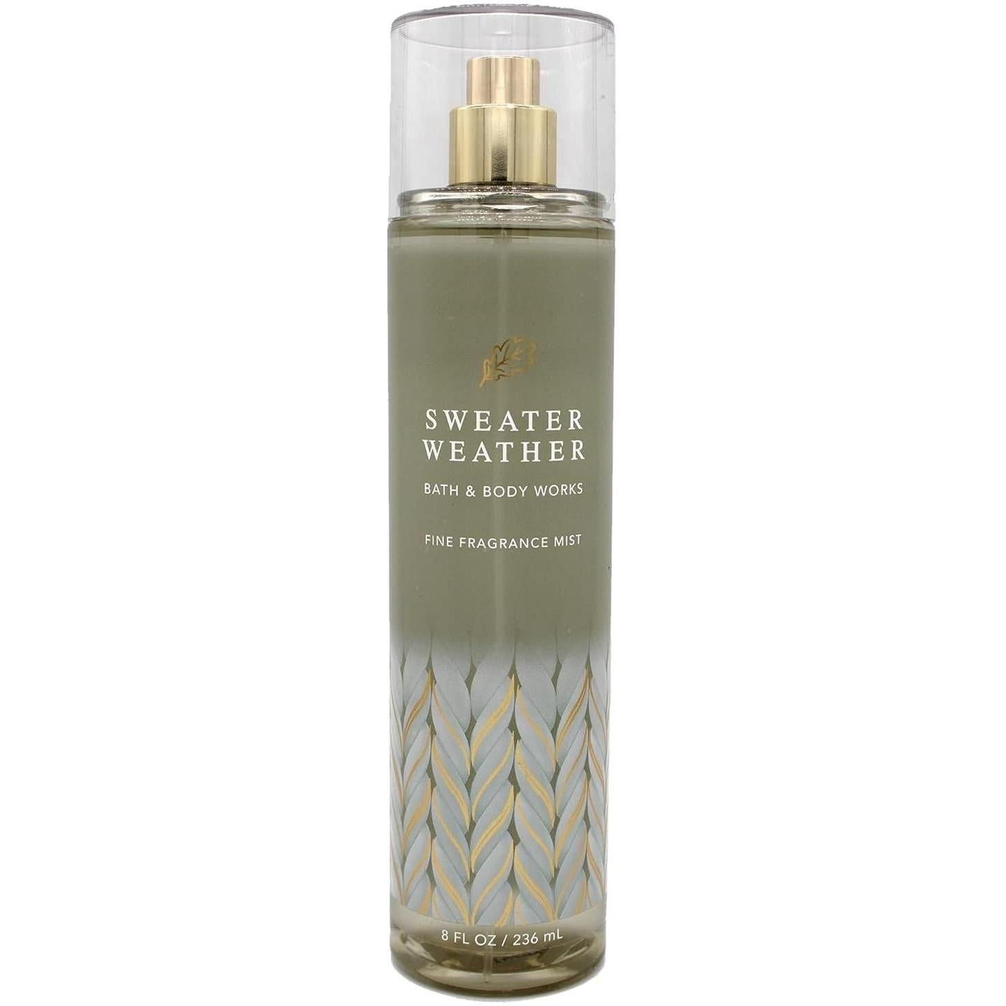 Bath & Body Works-Bath and Body Works Sweater Weather Fine Fragrance Mist (8 FL OZ / 236 mL)-