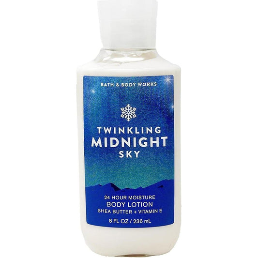 Bath & Body Works-Bath and Body Works Twinkling Midnight Sky Body Lotion (8 FL OZ / 236 mL)-