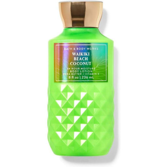 Bath & Body Works-Bath and Body Works Waikiki Beach Coconut Body Lotion (8 fl oz / 236 mL)-