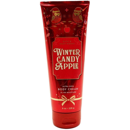 Bath & Body Works-Bath and Body Works Winter Candy Apple Ultra Shea Body Cream (8 oz / 226 g)-