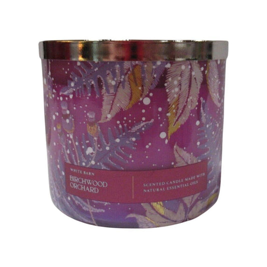 Bath & Body Works Birchwood Orchard Scented 3-Wick Candle 