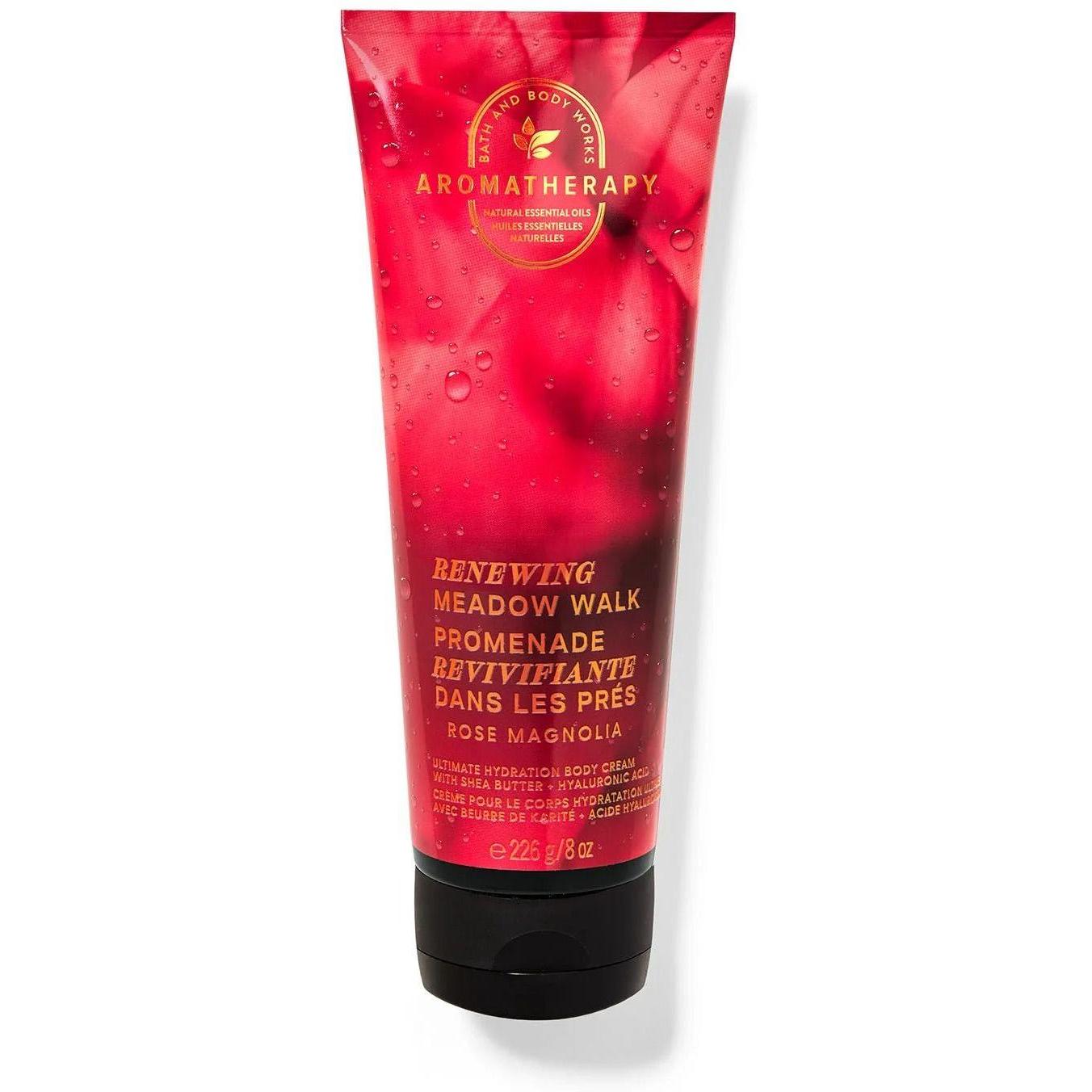Bath & Body Works Body Cream Rose Magnolia (Aromatherapy) 