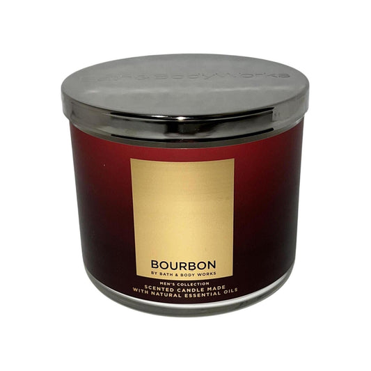 Bath & Body Works Bourbon 3-Wick Scented Candle (Men's Collection) 