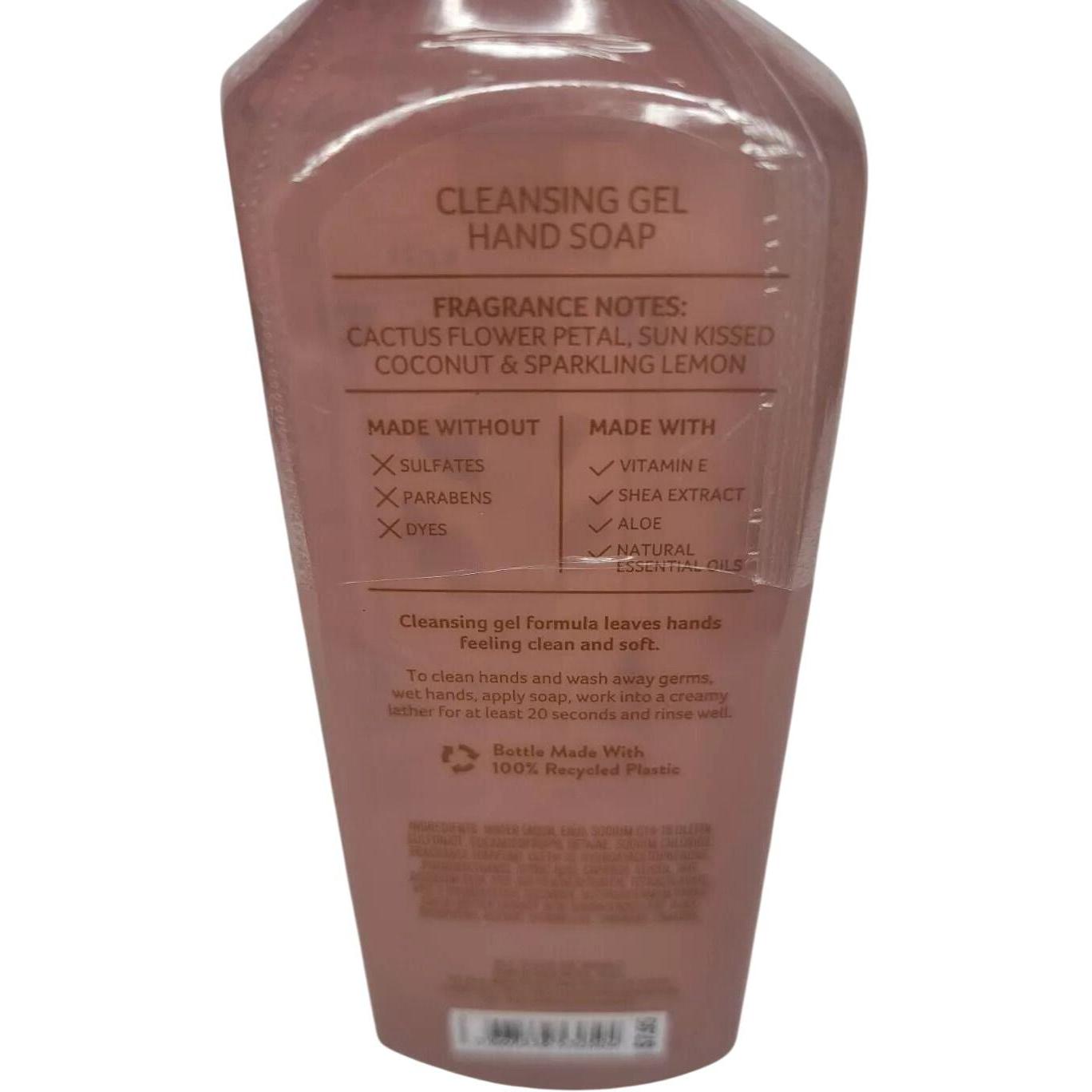 Bath & Body Works Cactus Blossom Cleansing Gel Hand Soap 