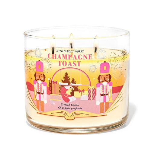 Bath & Body Works Champagne Toast 3-Wick Candle 