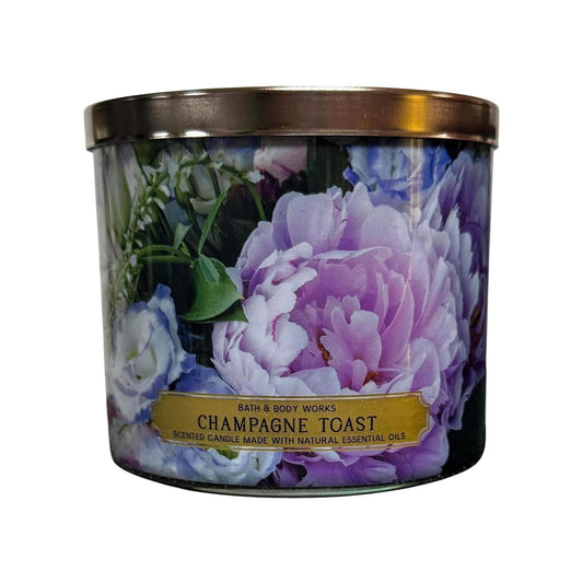 Bath & Body Works Champagne Toast Scented 3-Wick Candle 
