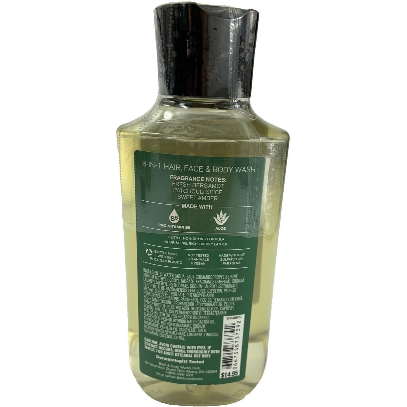 Bath & Body Works Classic Flannel 3-In-1 Hair Face & Body Wash (Men's Collection) 