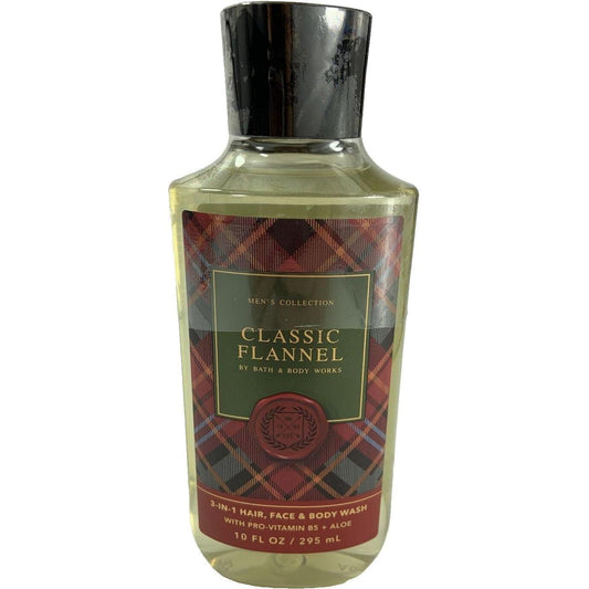 Bath & Body Works Classic Flannel 3-In-1 Hair Face & Body Wash (Men's Collection) 