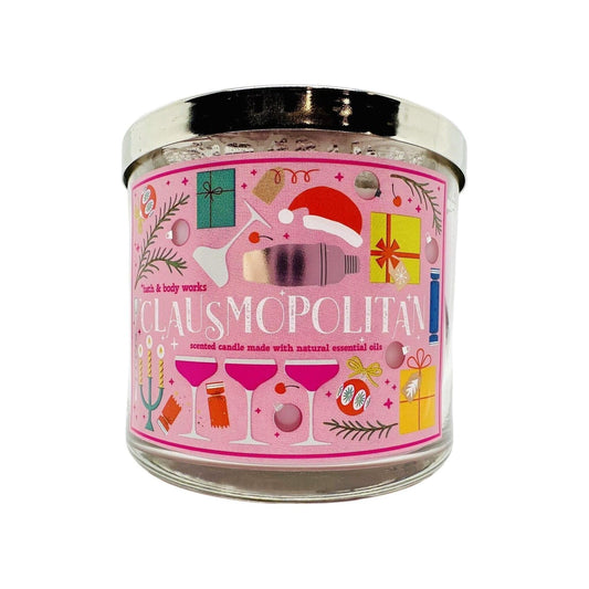 Bath & Body Works Clausmopolitan 3-Wick Scented Candle 
