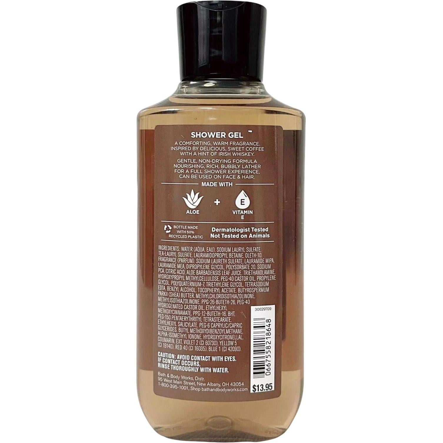 Bath & Body Works Coffee & Whiskey 3-In-1 Hair, Face, & Body Wash 