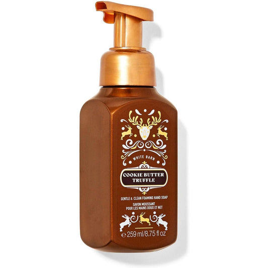 Bath & Body Works Cookie Butter Truffle Gentle & Clean Foaming Hand Soap (White Barn) 