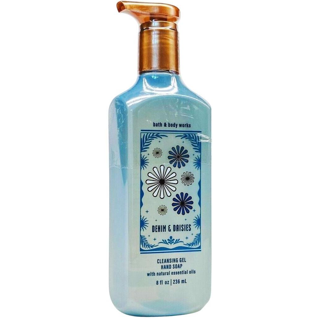 Bath & Body Works Denim Dasies Cleansing Gel Hand Soap 