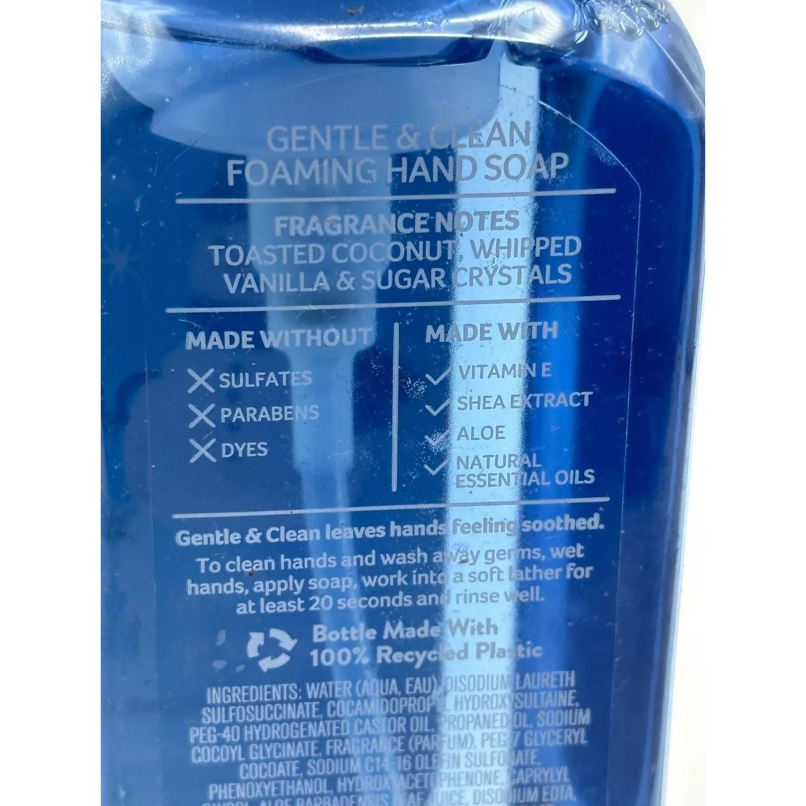 Bath & Body Works Feeling Frosty Frosted Coconut Snowball Foaming Hand Soap 