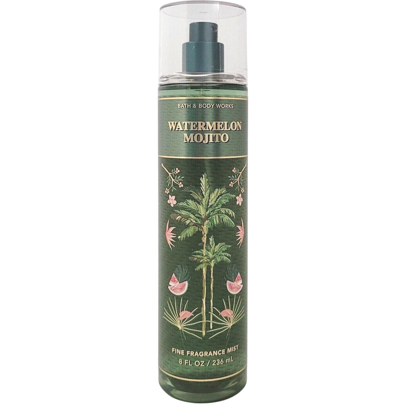 Bath & Body Works Fine Watermelon Mojito Fragrance Body Mist Spray Full 