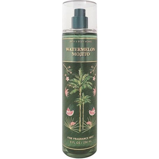 Bath & Body Works Fine Watermelon Mojito Fragrance Body Mist Spray Full 