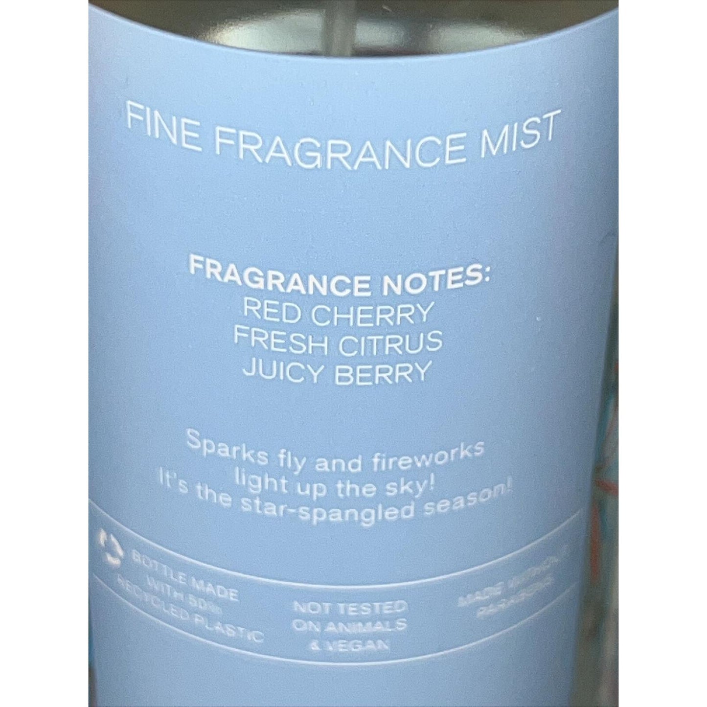 Bath & Body Works Firecracker Pop Fine Fragrance Body Mist Spray 