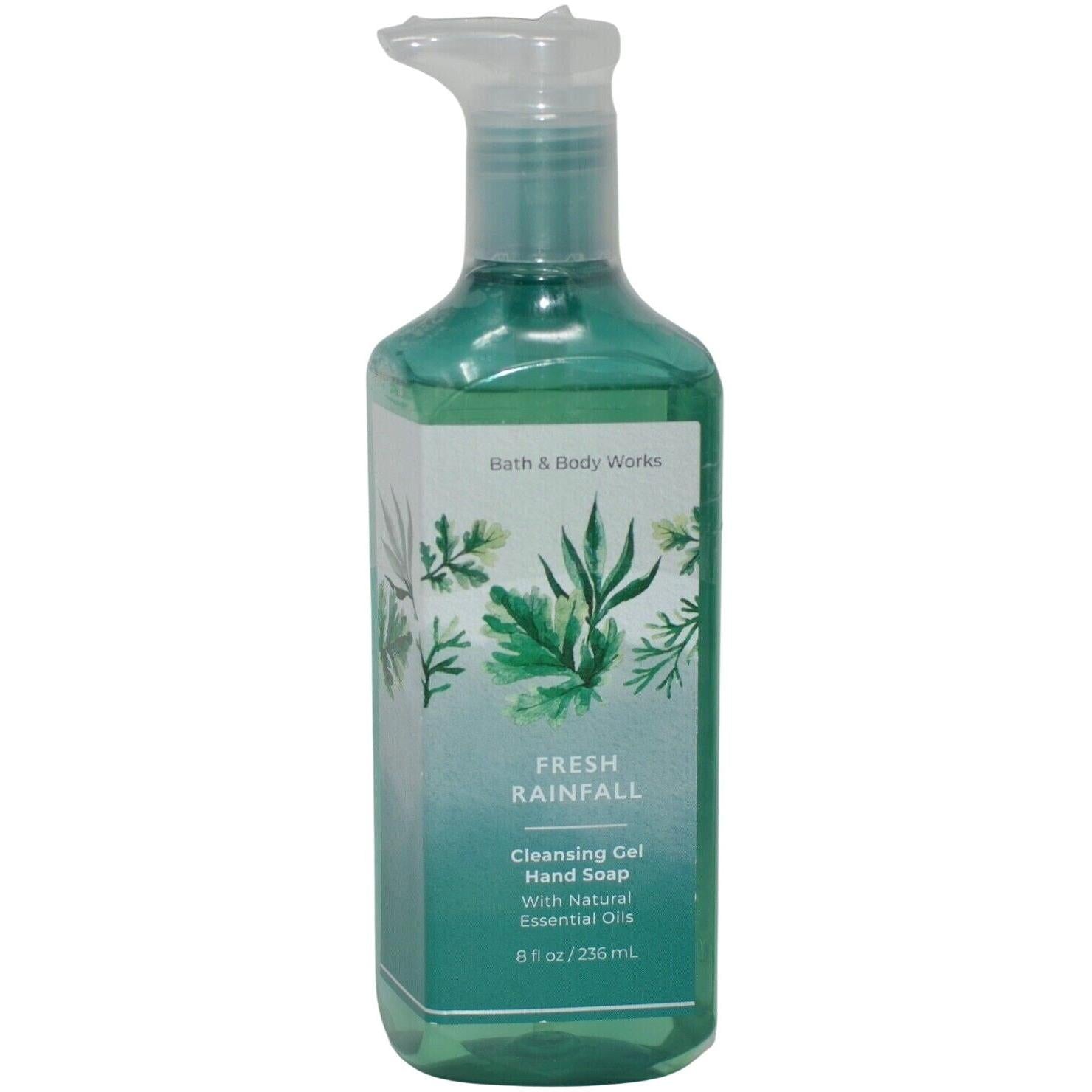Bath & Body Works Fresh Rainfall Cleansing Gel Hand Soap 