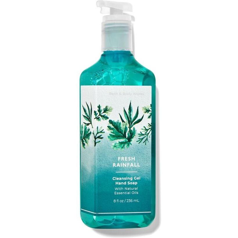Bath & Body Works Fresh Rainfall Cleansing Gel Hand Soap 