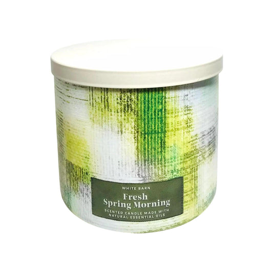 Bath & Body Works Fresh Spring Morning Scented Candle 