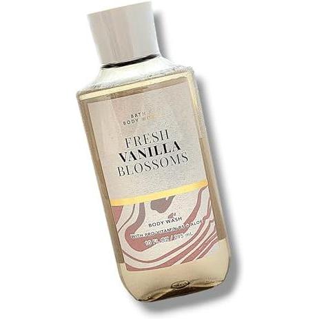 Bath & Body Works Fresh Vanilla Blossoms Body Wash Shower Gel 