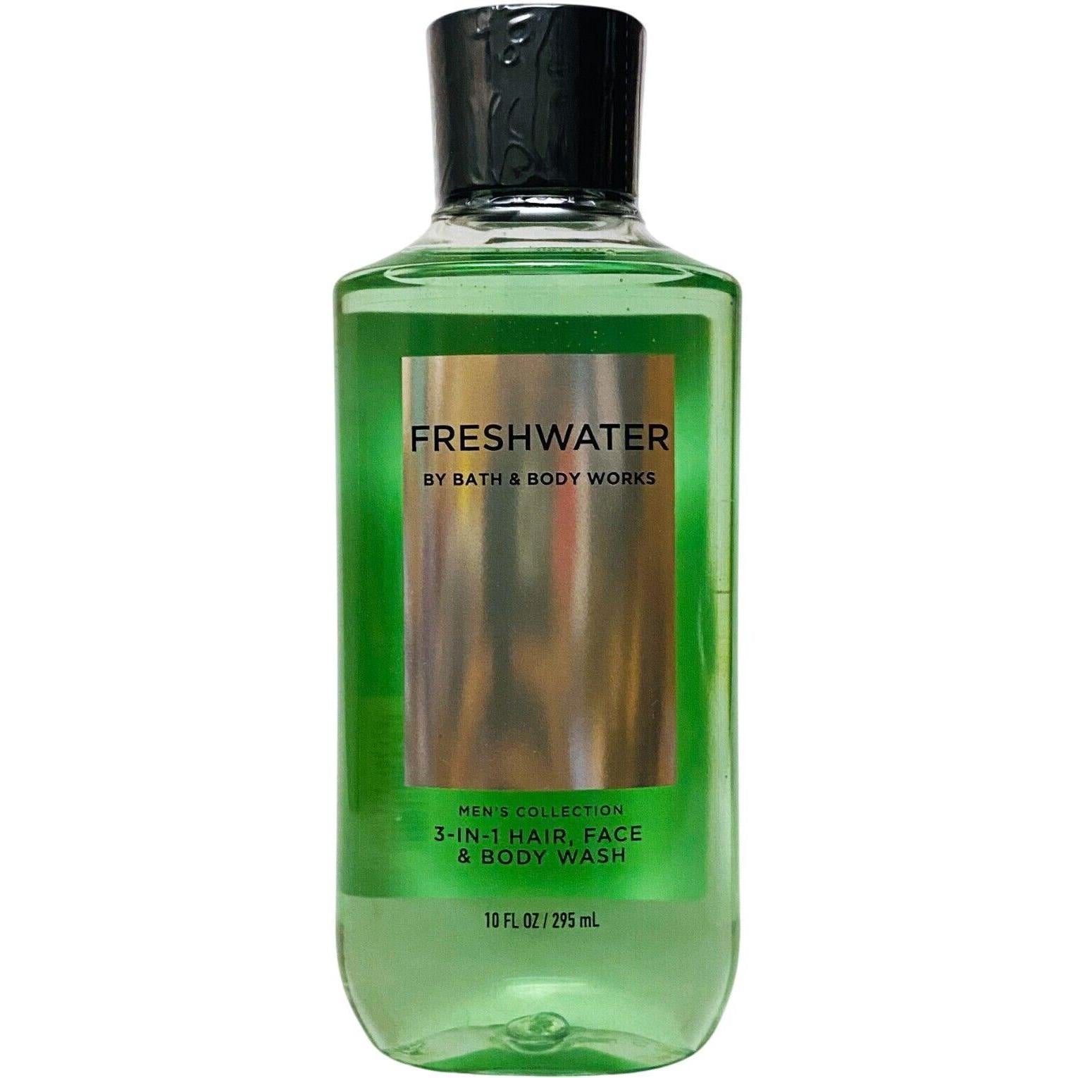Bath & Body Works Freshwater 3-In-1 Hair, Face & Body Wash (Men's Collection) 