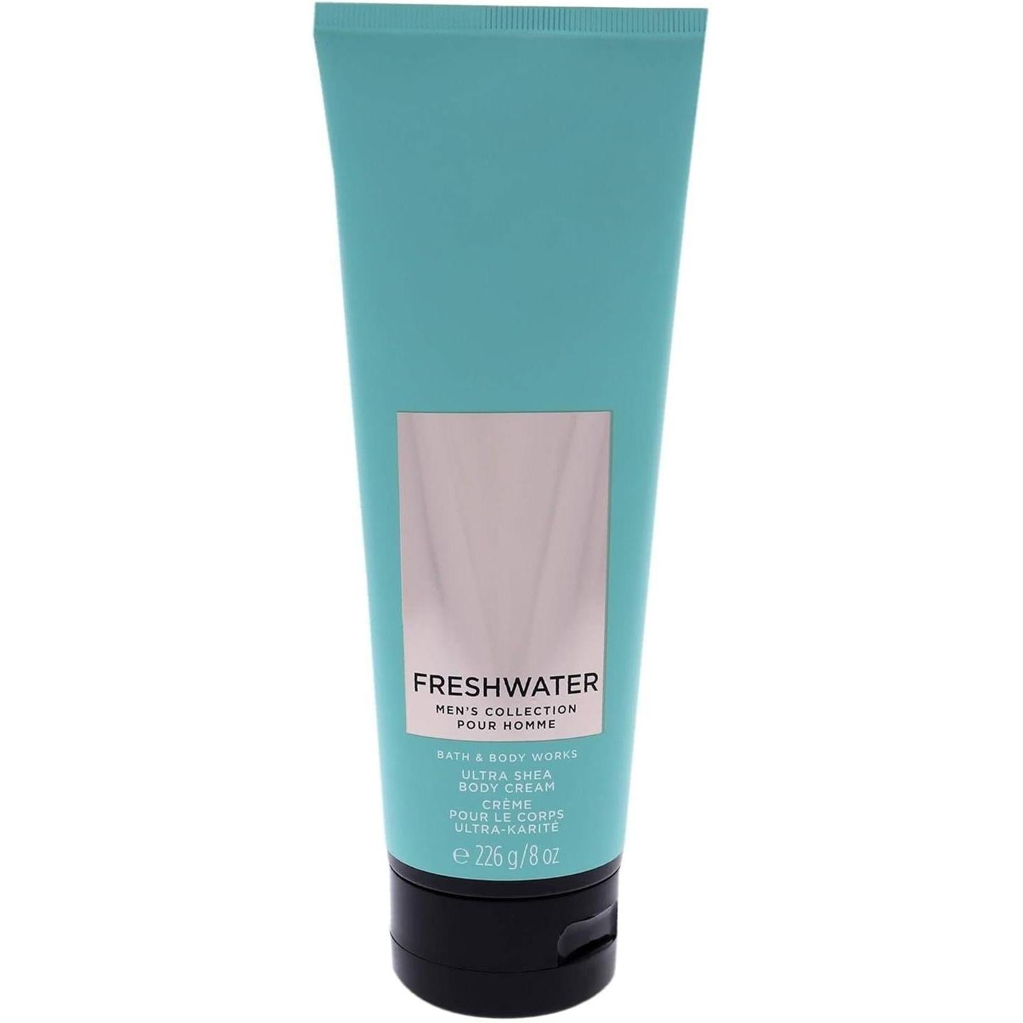 Bath & Body Works Freshwater Ultra Shea Body Cream (Men's Collection) 