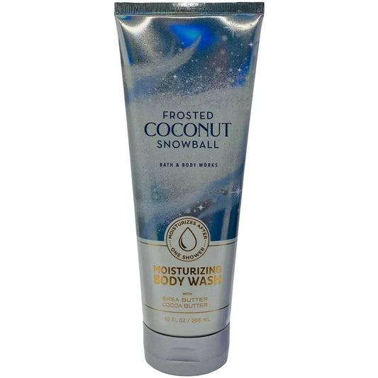 Bath & Body Works Frosted Coconut Snowball Body Wash With Shea Butter, Cocoa Butter 