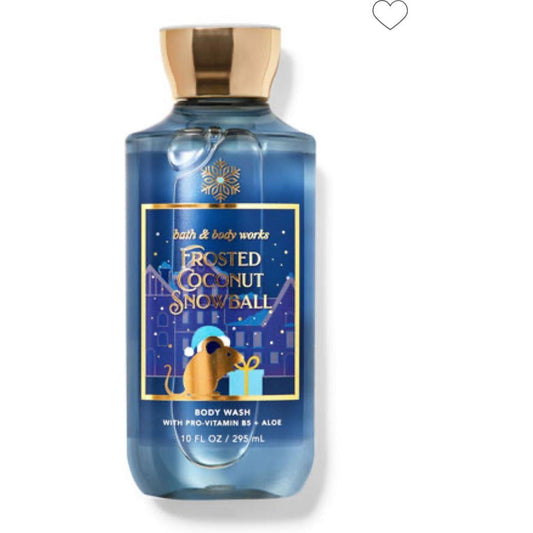 Bath & Body Works Frosted Coconut Snowball Shower Gel Body Wash 