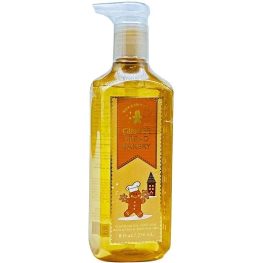 Bath & Body Works Gingerbread Bakery Cleansing Gel Hand Soap 