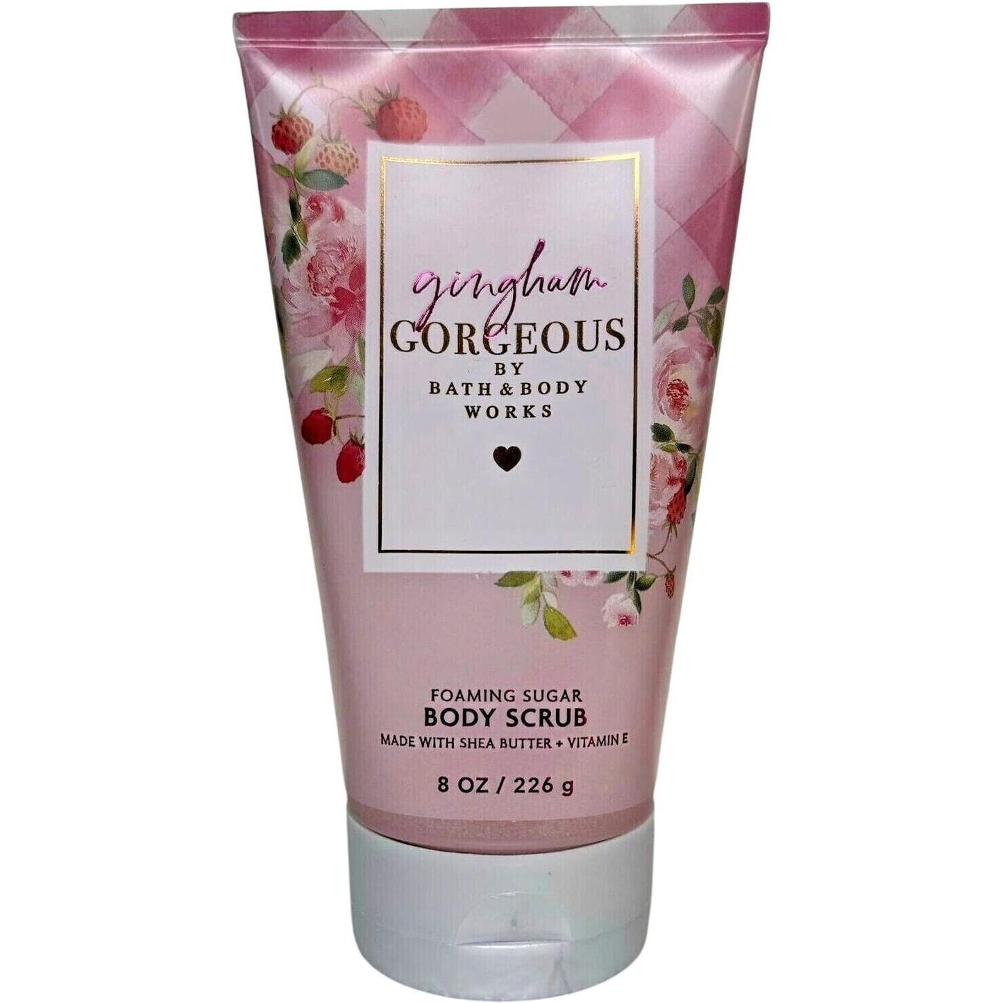 Bath & Body Works Gingham Gorgeous Foaming Sugar Body Scrub 