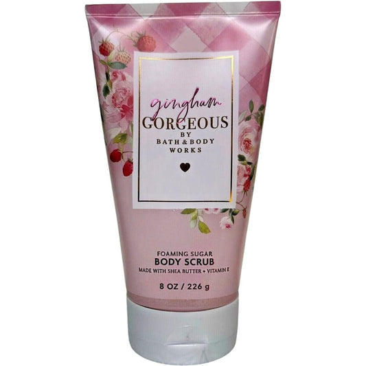 Bath & Body Works Gingham Gorgeous Foaming Sugar Body Scrub 