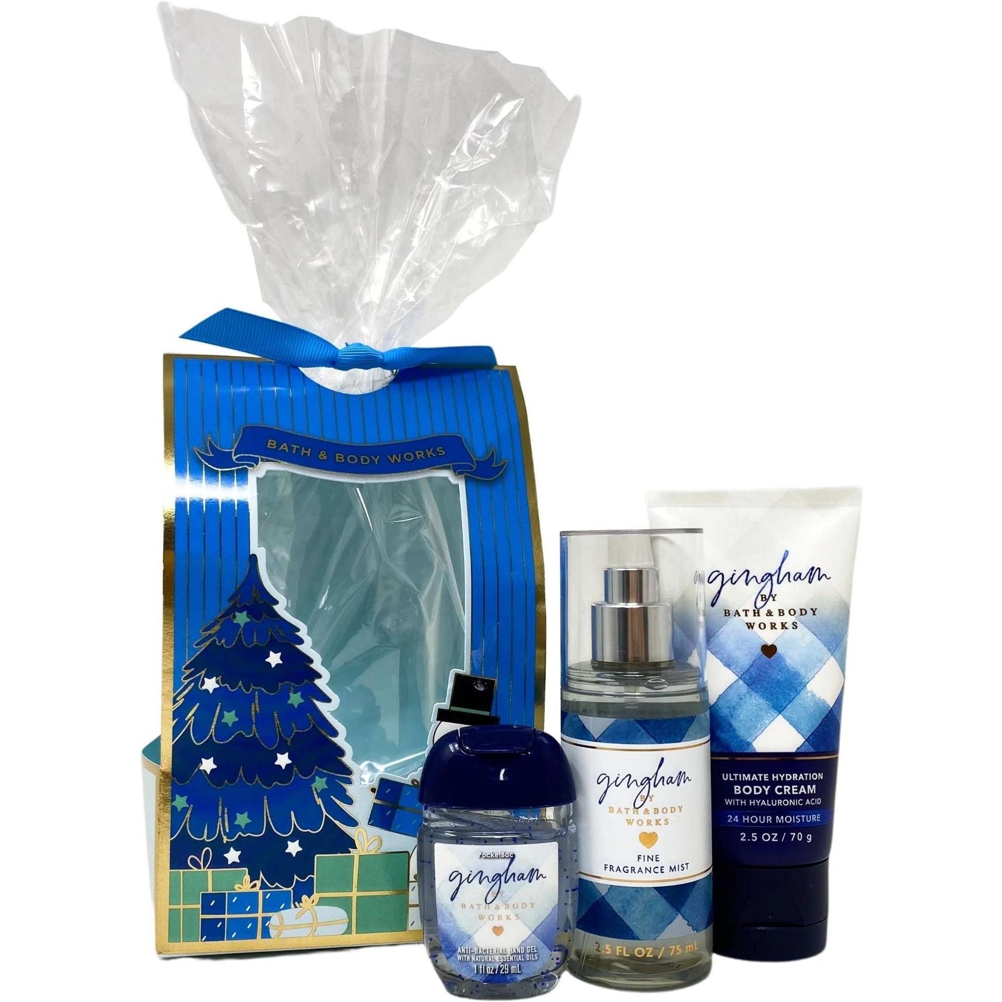Bath & Body Works Gingham Special Delivery Mini Gift Set Travel Size 