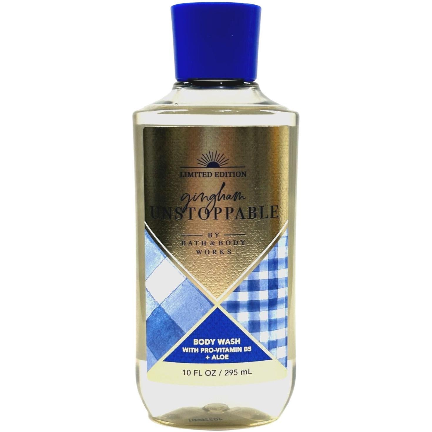 Bath & Body Works Gingham Unstoppable Limited Edition Body Wash 