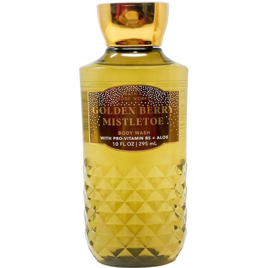 Bath & Body Works Golden Berry Mistletoe Shower Gel 