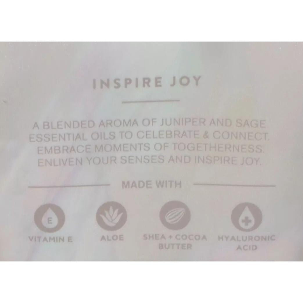Bath & Body Works Inspire Joy Juniper & Sage Body Cream 