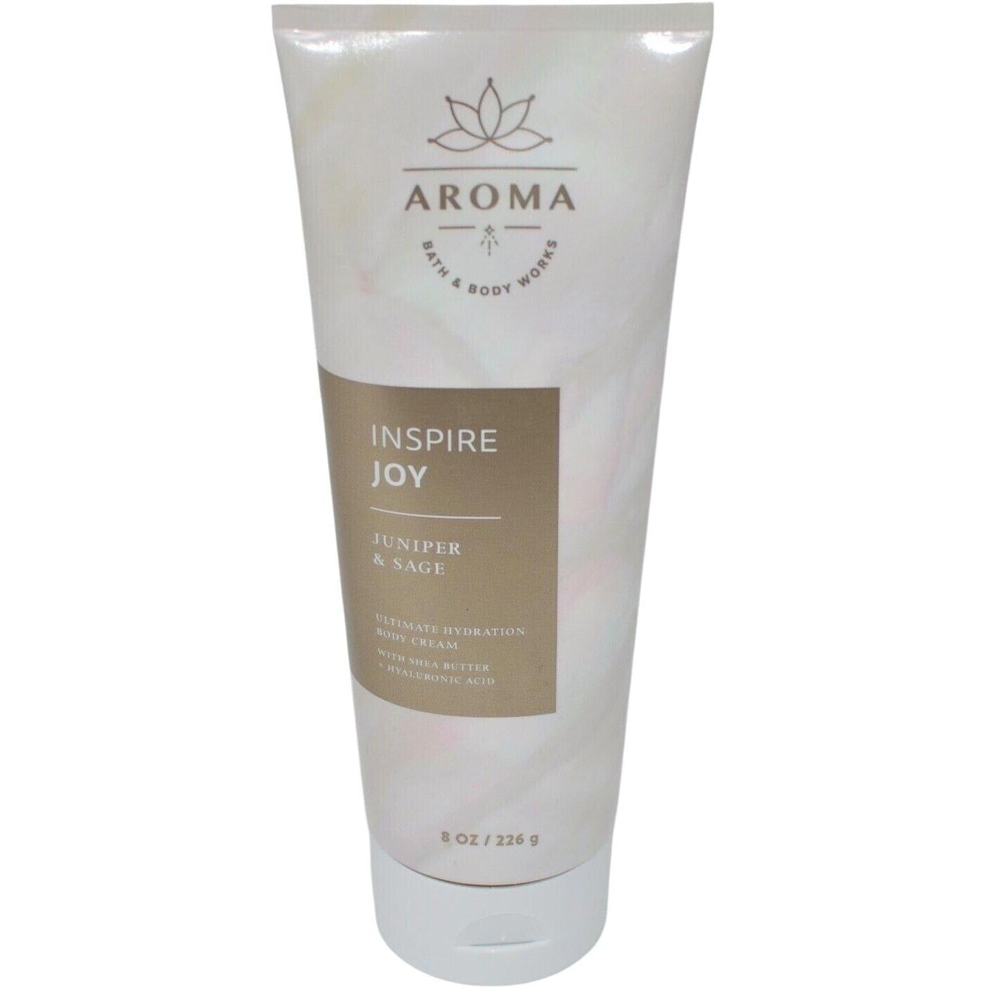 Bath & Body Works Inspire Joy Juniper & Sage Body Cream 