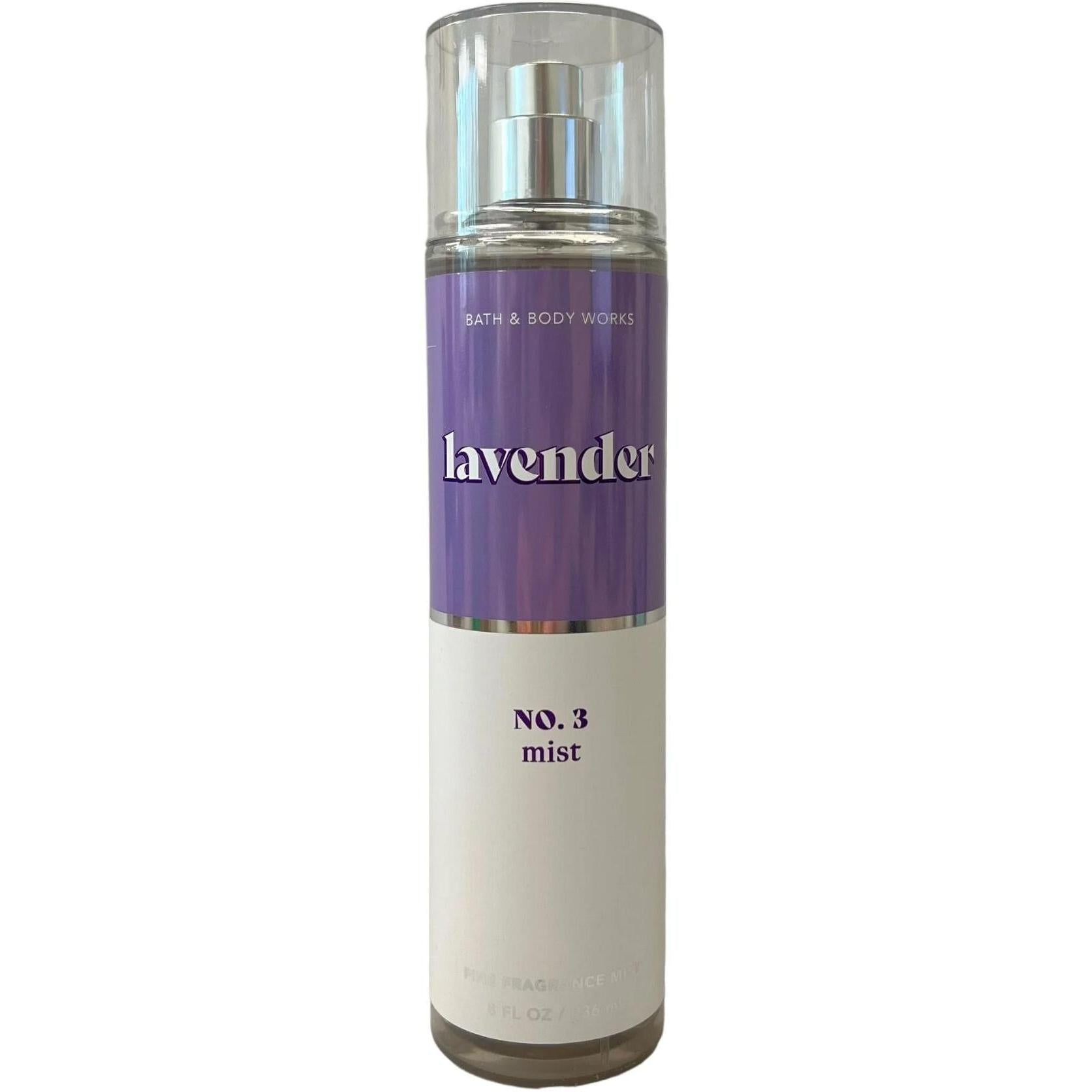 Bath & Body Works Lavender No.3 Mist Fine Fragrance Mist 