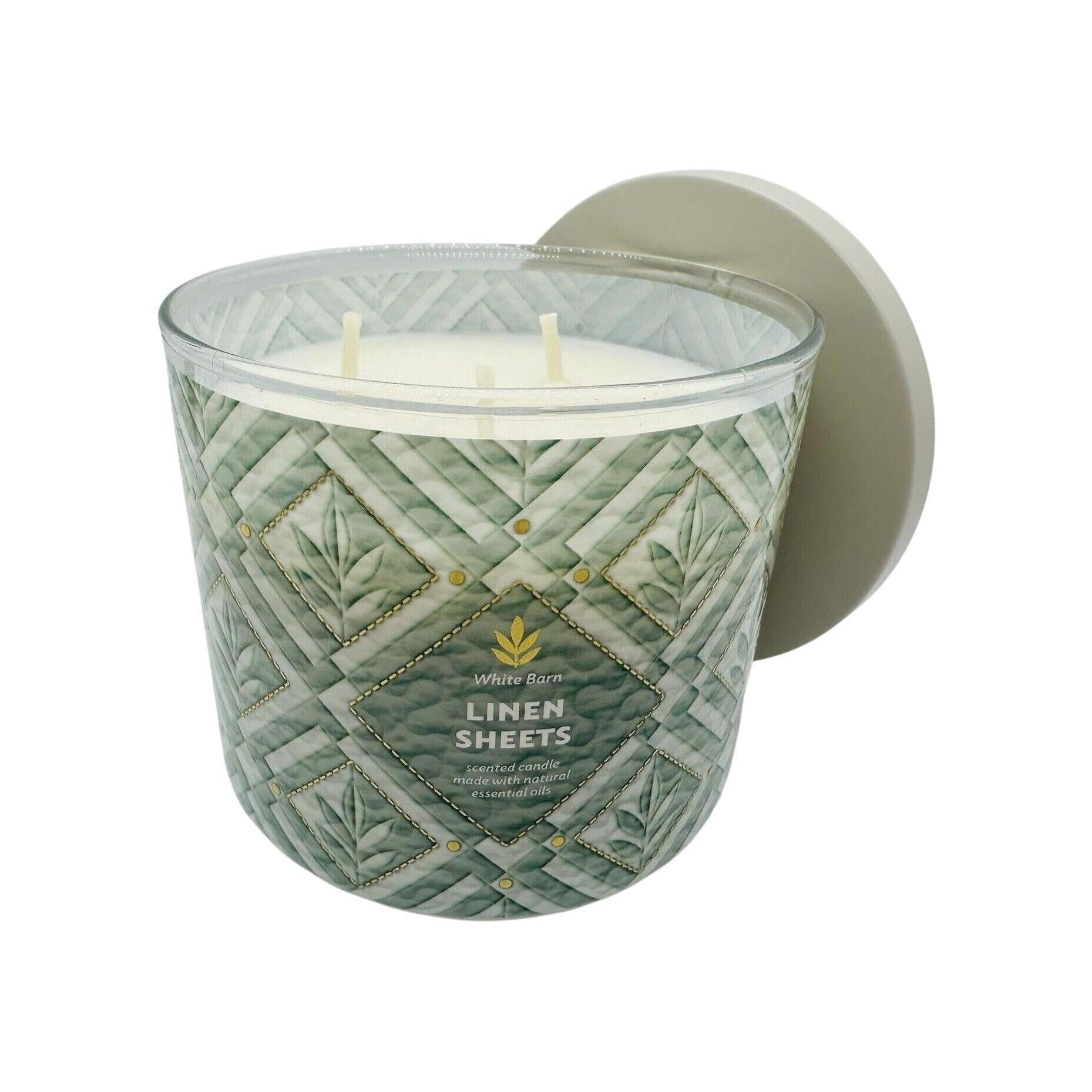 Bath & Body Works Linen Sheets Scented 3-Wick Candle 