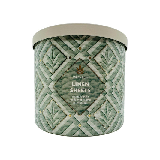 Bath & Body Works Linen Sheets Scented 3-Wick Candle 
