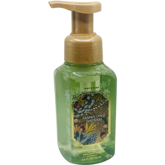 Bath & Body Works Mahogany Balsam Gentle & Clean Hand Foaming Soap (White Barn) 