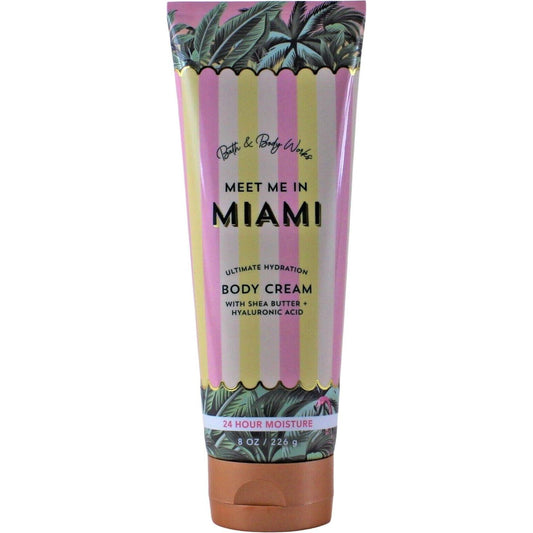 Bath & Body Works Meet Me In Miami Body Cream Lotion Ultimate Hydration Moisturizer 