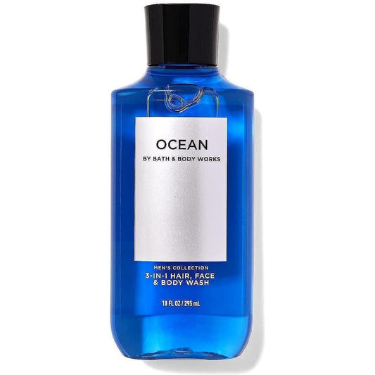 Bath & Body Works Ocean 3-In-1 Hair, Face & Body Wash (Men's Collection) 