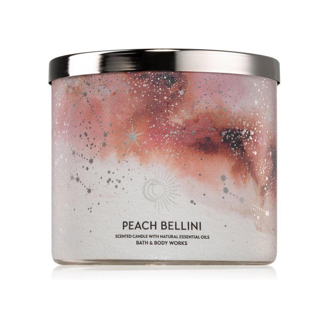 Bath & Body Works Peach Bellini Scented 3-Wick Candle 