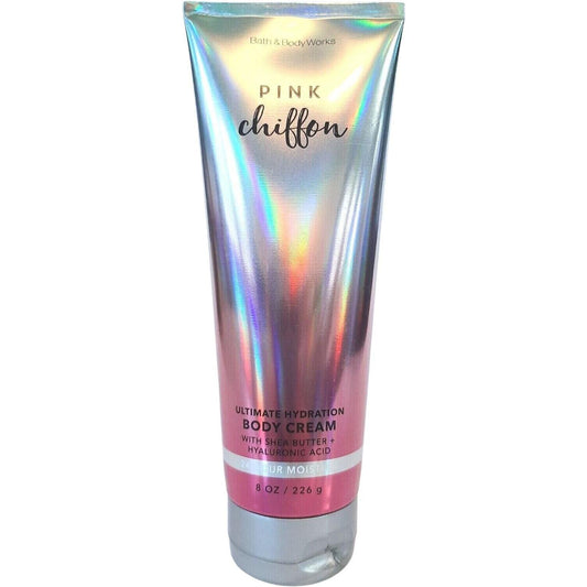 Bath & Body Works Pink Chiffon Ultimate Hydration Body Cream Lotion 
