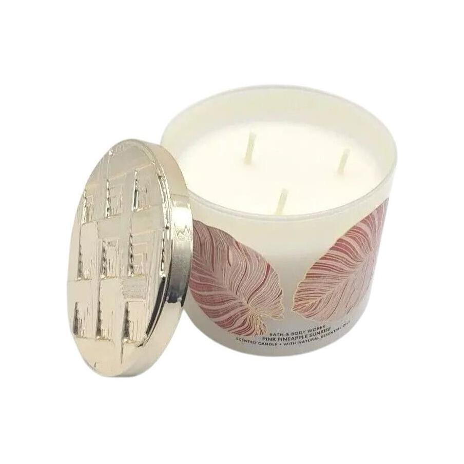 Bath & Body Works Pink Pineapple Sunrise 3-Wick Candle 