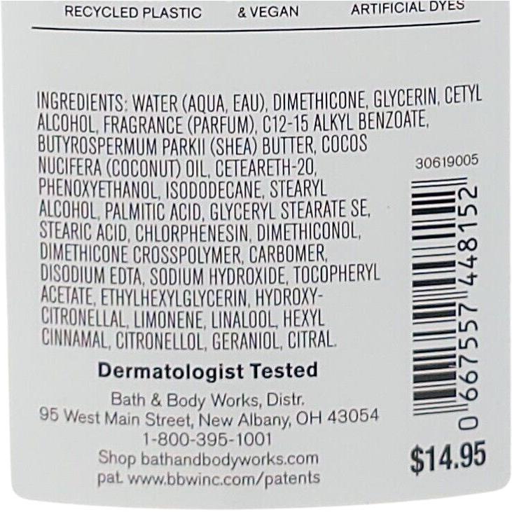 Bath & Body Works Pretty As A Peach Daily Nourishing Body Lotion 